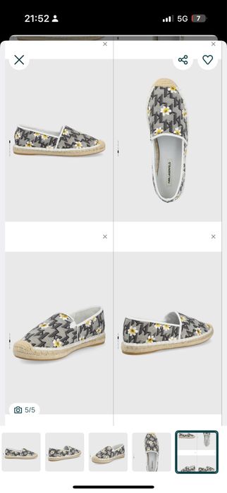 Обувки Karl Lagerfield