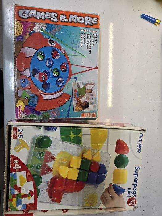 Set lot 2 jucarii peștișori undita forme