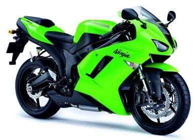 Стикери Kawasaki ZX-6R Ninja 2007-2008 лепенки кавазаки 600 зх6р zx6r