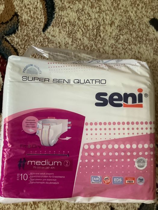 Scutece absorbante adulti super seni quatro M