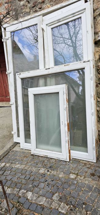 Vand 2 geamuri si 2 usi termopan