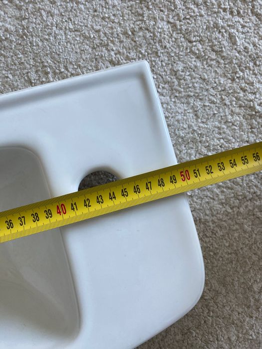 Нови малка мивка за тоалетна vidima и смесител