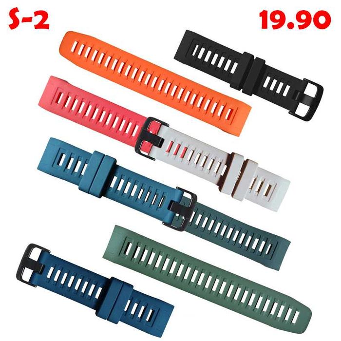 Силиконова каишка верижка Garmin Instinct 2X Vivoactive HR Sport