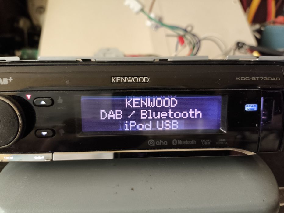 Висок клас автомобилна мултимедия Kenwood KDC-BT73DAB/DAB+ и Bluetooth