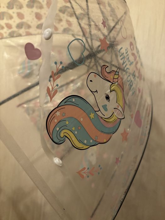 Зонт трость для девочки 5-7 лет