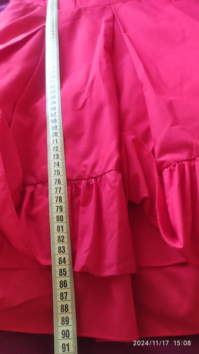 Дамска червена  рокля