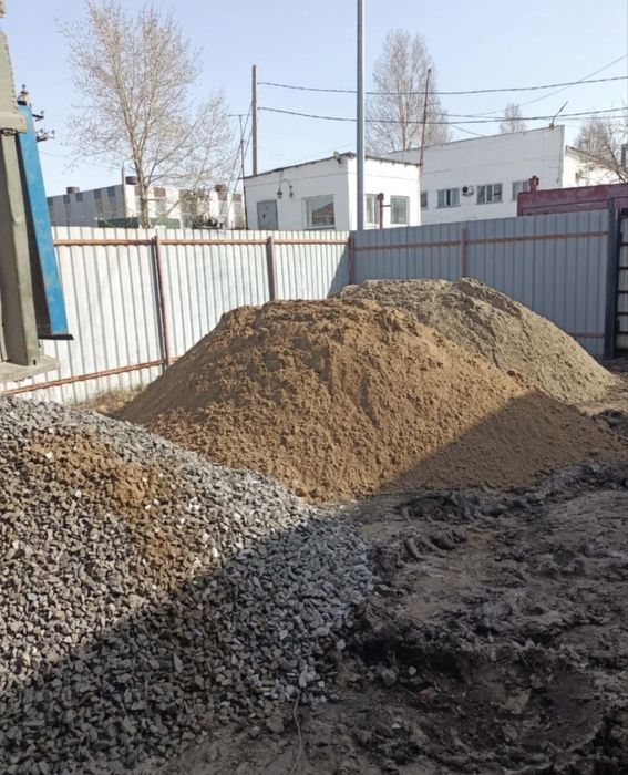 Доставка песок, щебень,пгс,отсев грунт галька