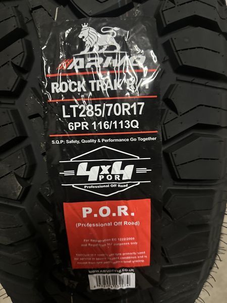 Нови джипови гуми ARIVO RT 285/70R17 116/113Q НОВ DOT БОРД 2857017