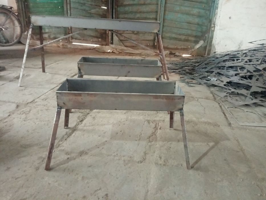 Harxil turdagi shashlik mangallar kelishilgan narxda sotiladi