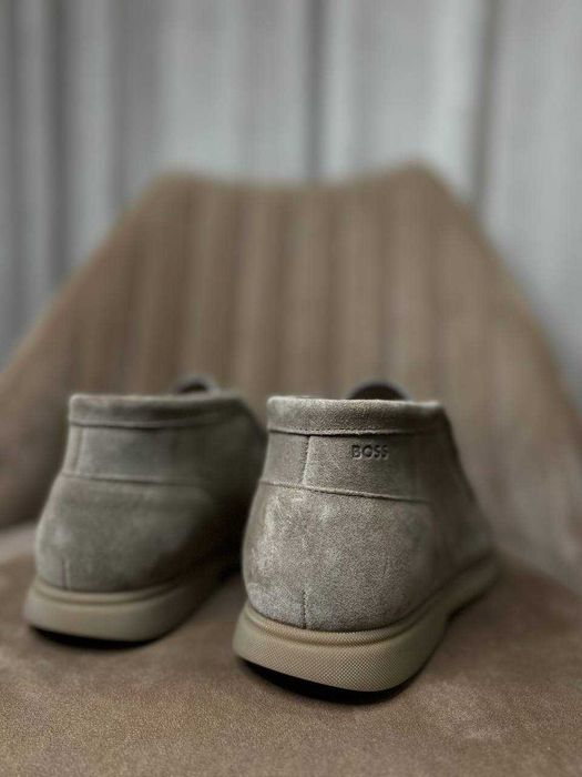BOSS мужские высокие замшевые лоферы РАЗМЕР 41,42,43
