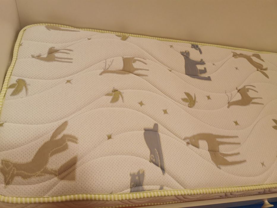 Детско Легло LORELLI CLASIC-люлка+матрак isleep+протектор за матрак