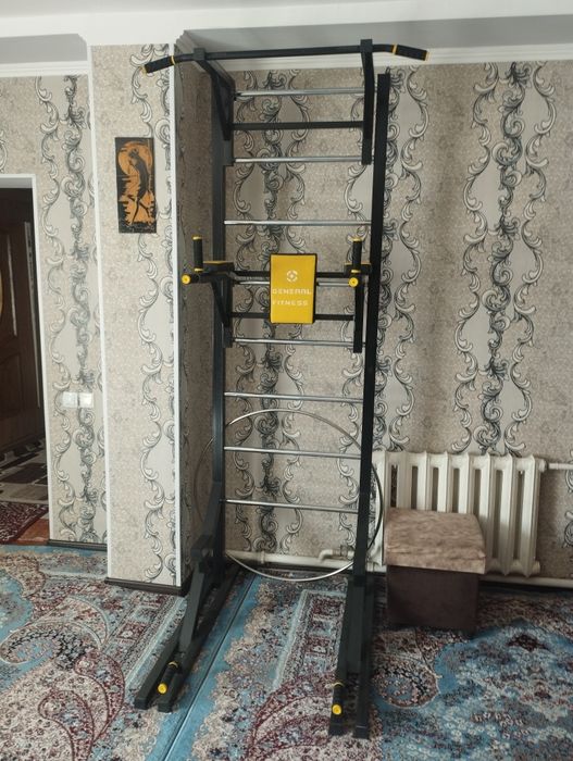 Велотренажёр и шведская стенка (комплект)