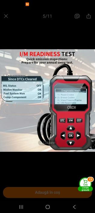 Aparat diagnosticare  auto