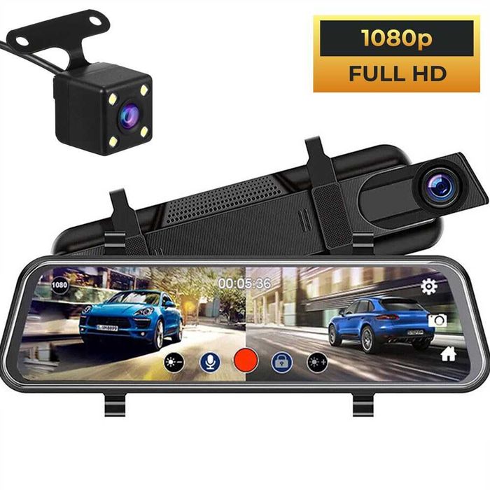 Регистратор Cobra Android Auto, Carplay, Waze 9.66inch