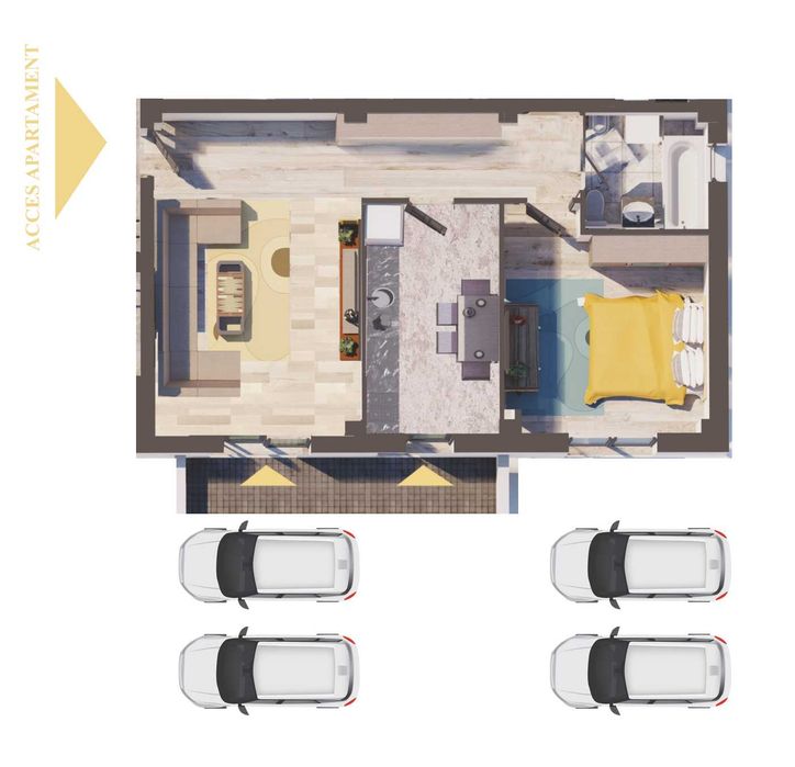 Apartament modern 2 camere partier tip casa PROPRIETAR COMISION 0%