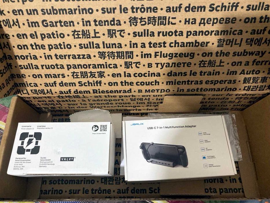 Steam Deck OLED 512 GB + Док-станция JSAUX