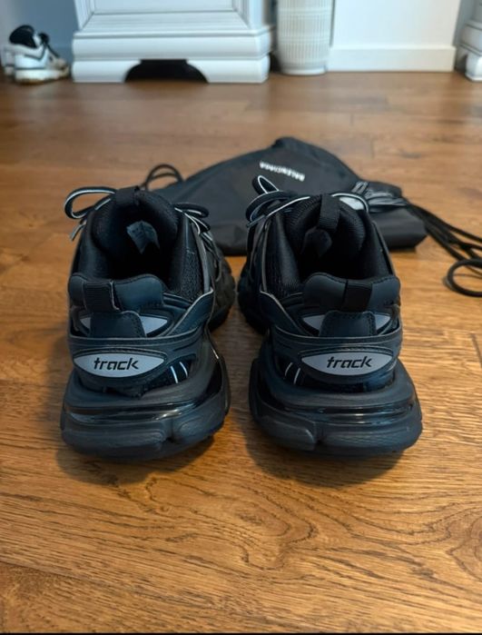 Balenciaga track  alb/negru