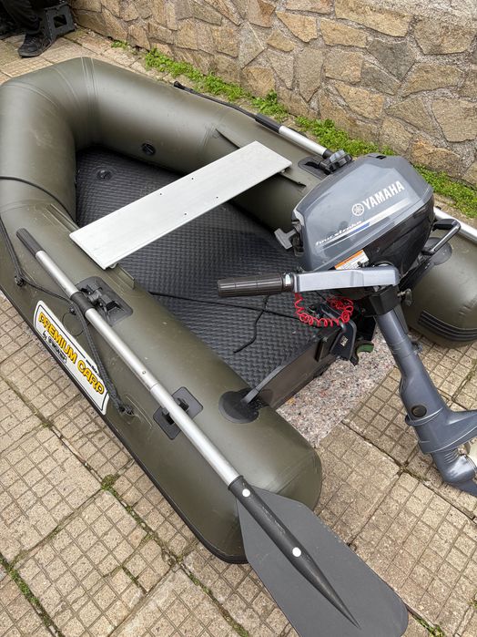 Лодка с мотор 2,5к Ямаха