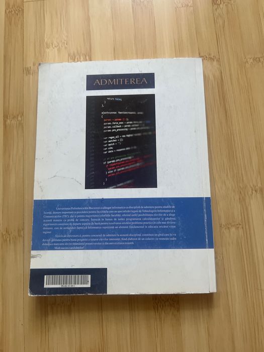 Culegere Admitere UPB INFORMATICA