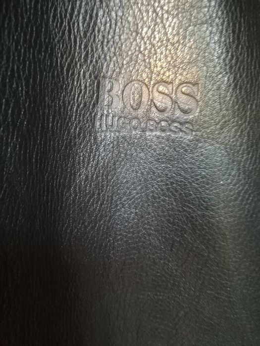 Geaca piele bărbați Hugo Boss Xl