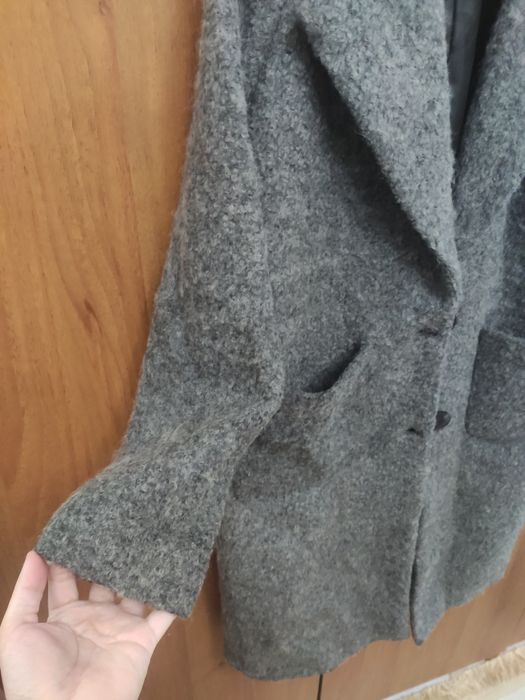 Пальто шерстяное  34размер