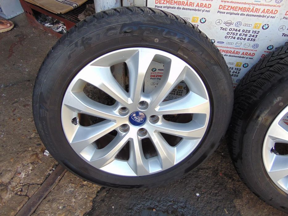 Jante aluminiu Ford Mondeo mk5 S max Kuga Galaxy 3 r17 jante aliaj cu anvelope iarna 215/55/r17