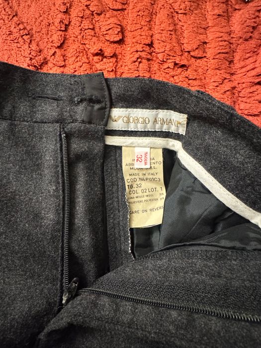 Pantaloni lânǎ Giorgio Armani