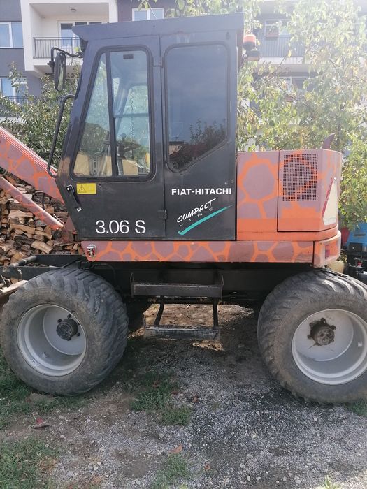 Excavator pe roti Fiat Hitachi