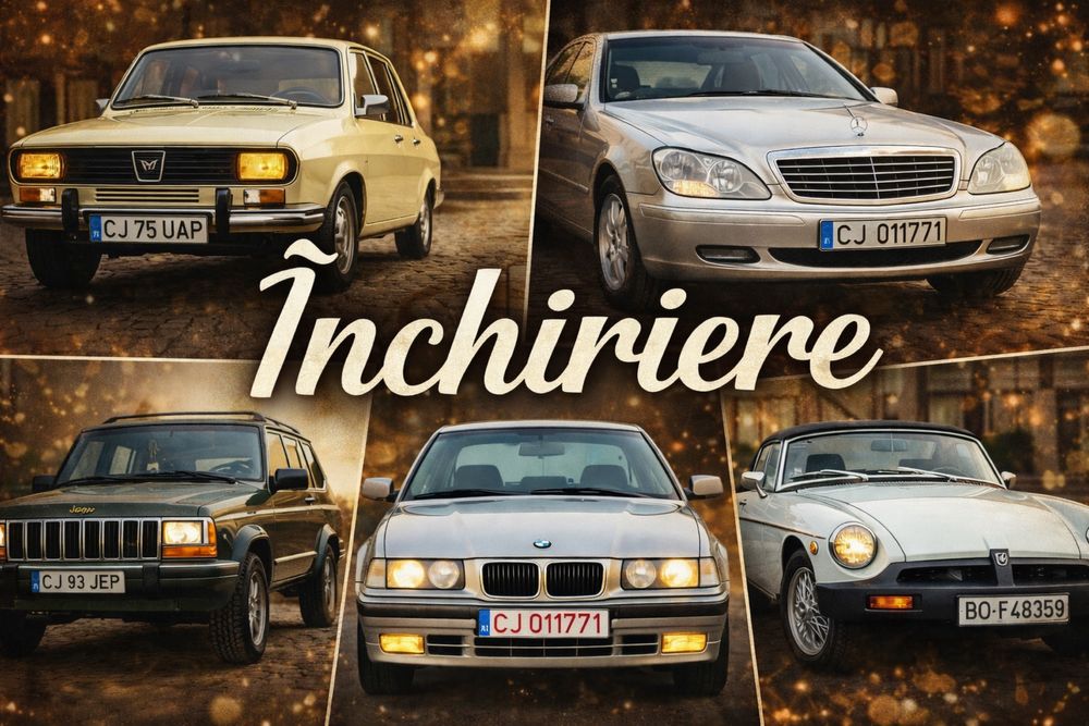 Închiriere mașini de epocă și clasice pentru evenimente