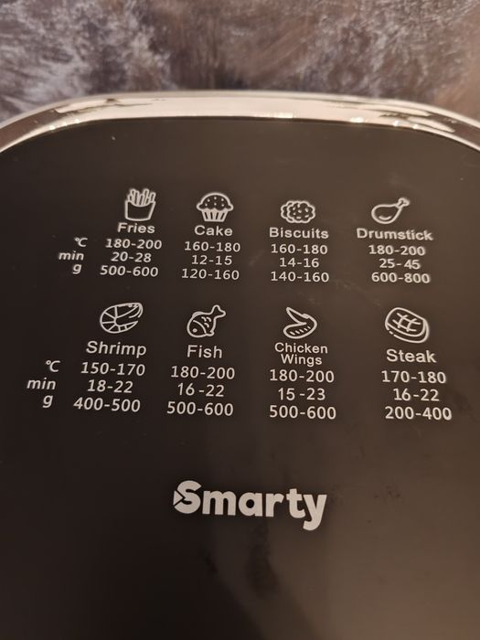 Air fryer smarty 5 l