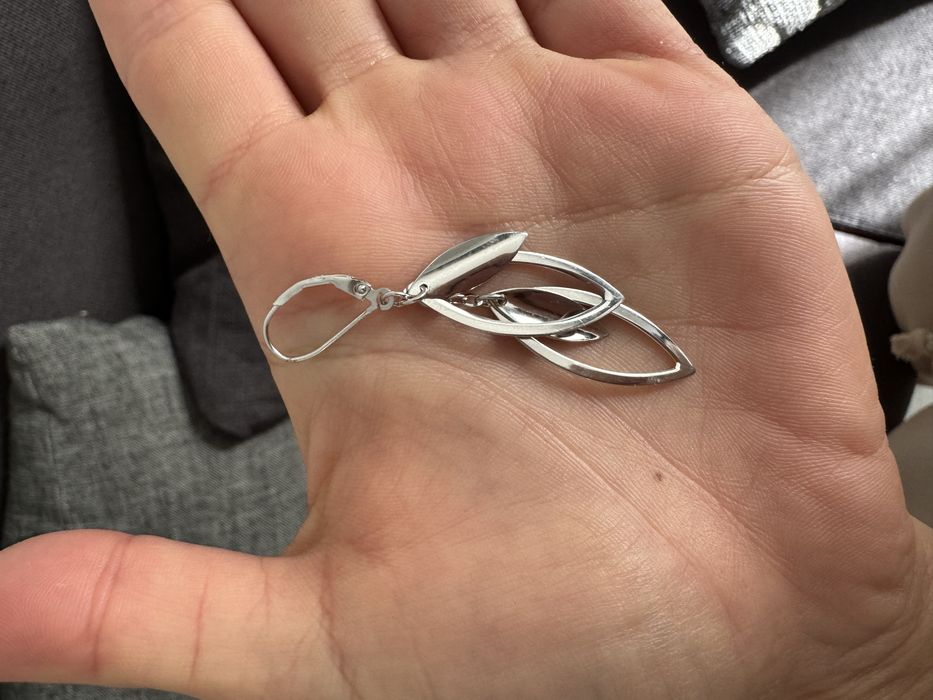 Нови сребърни обеци