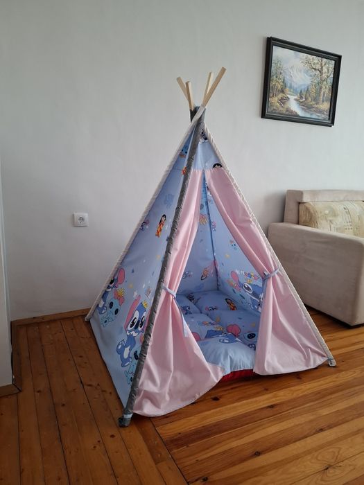 Нови палатки Типи за деца Стич