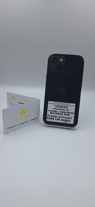 IPhone 14 128Gb 81%Baterie Garantie/Factura #53685