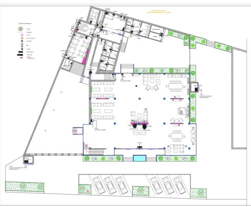 Коммерческое помещение под офис, банк  — Бадамзар, первая линия