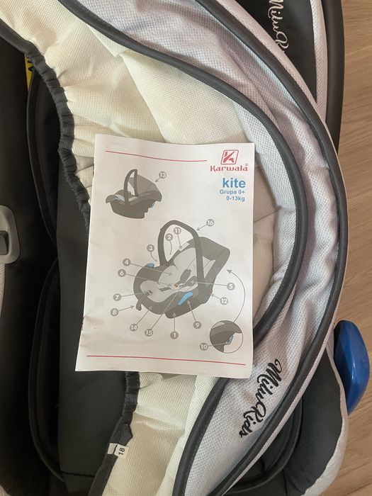 Бебешки кош за кола Milu kids