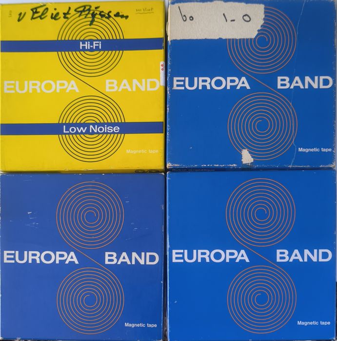 Benzi magnetofon de 18 înregistrate lot