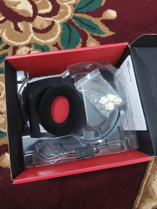 Игровая гарнитура HyperX Cloud II (Полный комплект + допы)