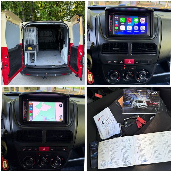 Opel Combo 1.3 Disel Caddy 2019 Clima Navi CarPlay senzori de parcare carlig remorcare Euro 6 130.000 km