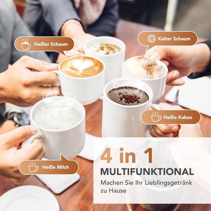 Разпенител за мляко SIMPLETaste 4 в 1, 250мл., 500W