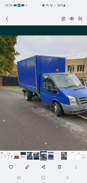 Super Ofertă: Prelată Ford Transit + Schelet Metalic Complet (\(2.1 \times 3.3\) m)