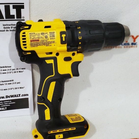 Dewalt шуруповерт с ударом dcd778