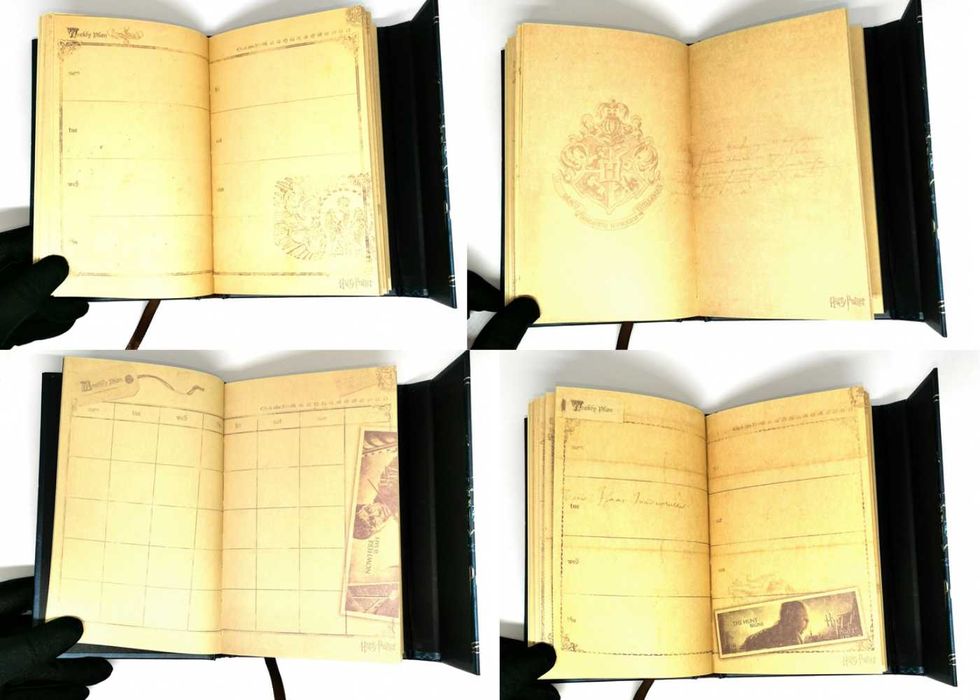 Блокнот A6 Хогвартс с магнитной застежкой