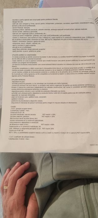 Teren intravilan 2.363 mp – potențial P+6 – zonă în dezvoltare