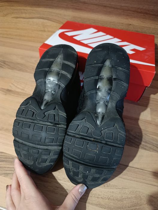 Nike Air Max 95 Triple Black + cutie originala