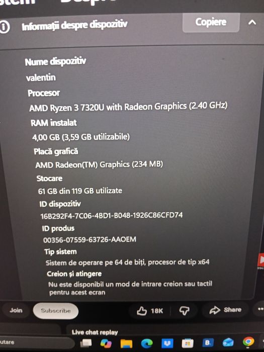Acer aspire go 14 / 2025.08 fabricație