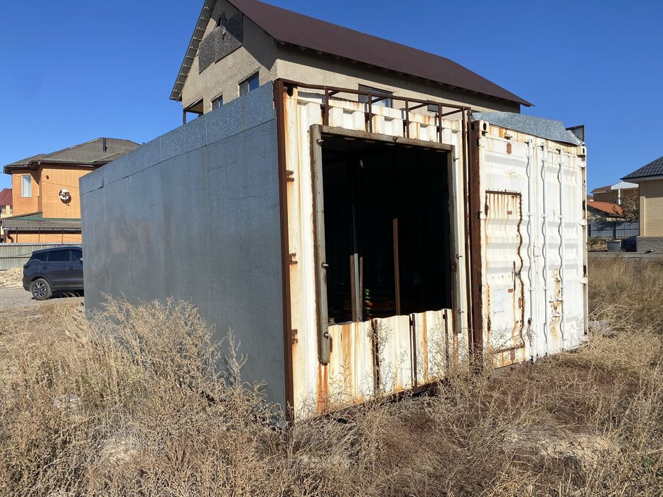 Контейнер общитый, утепленный