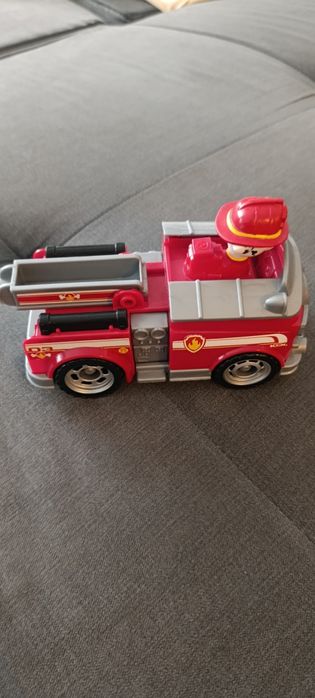 Детско камионче Batwhrels  и пожарна кола маршал Raw patrol