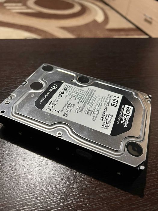 HDD PC Western Digital Caviar Black 1TB 64MB 7200rpm SATA III 3.5"