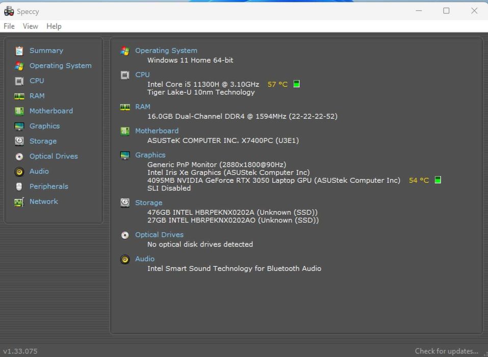 ASUS Vivobook Pro 14X OLED 2.8K 90Hz RTX 3050 16GB