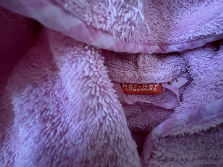 Детско халатче розово